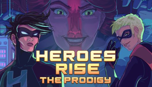 Heroes Rise: The Prodigy - Game Poster