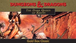 The Dark Queen of Krynn - Game Poster