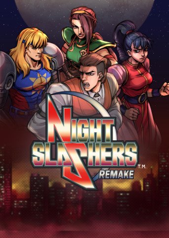 Night Slashers: Remake box art