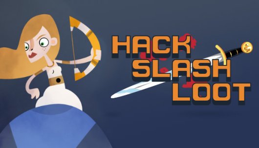 Hack, Slash, Loot - Game Poster