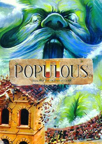 Populous™ 2: Trials of the Olympian Gods box art