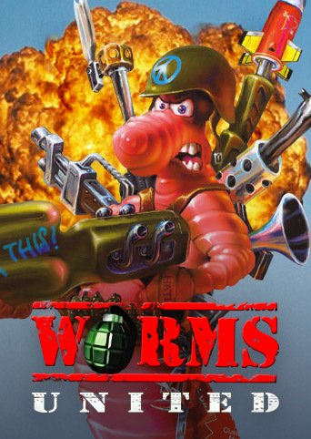 Worms United box art