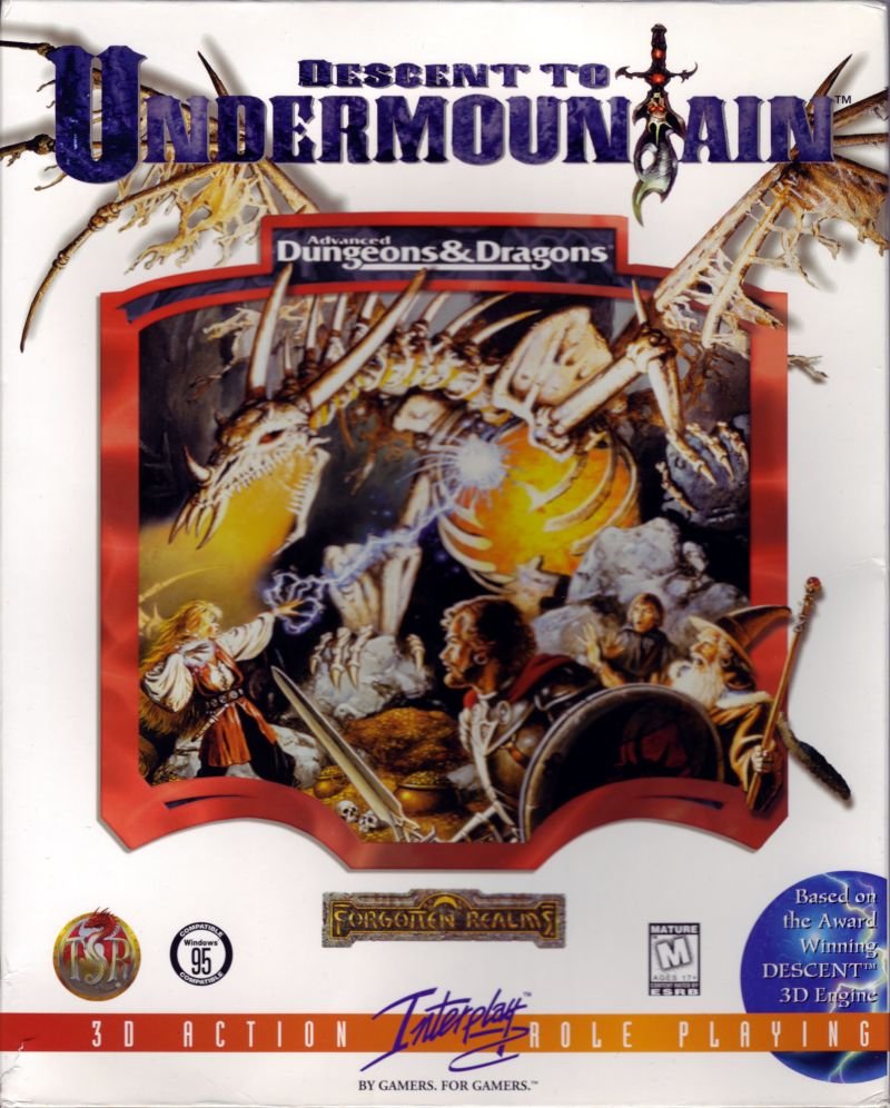 Descent to Undermountain box art