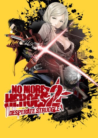 No More Heroes 2: Desperate Struggle box art