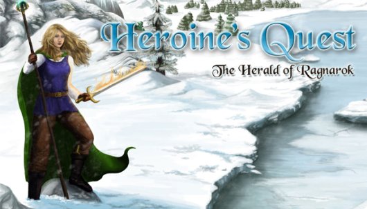 Heroine’s Quest: The Herald of Ragnarok - Game Poster