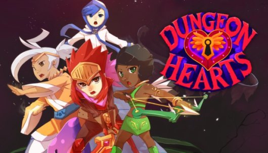 Dungeon Hearts - Game Poster