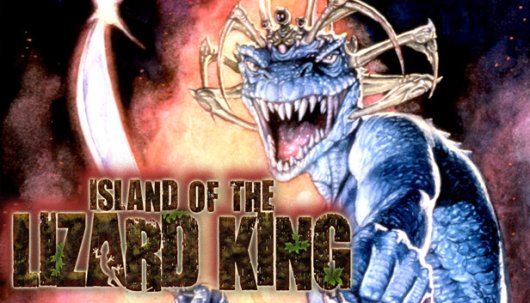 Island of the Lizard King - Game Poster