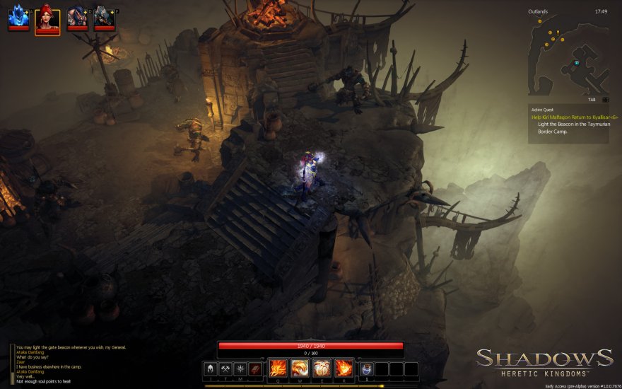Shadows: Heretic Kingdoms - Screenshot #7 Shadows: Heretic Kingdoms - Screenshot #7