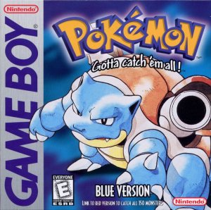Pokémon Blue Version - Game Poster