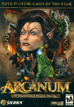 Arcanum: Of Steamworks & Magick Obscura - Game Poster
