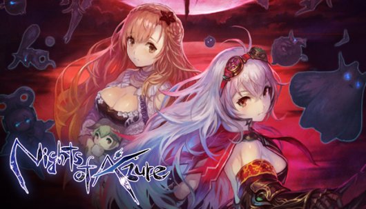 Nights of Azure - Game Poster