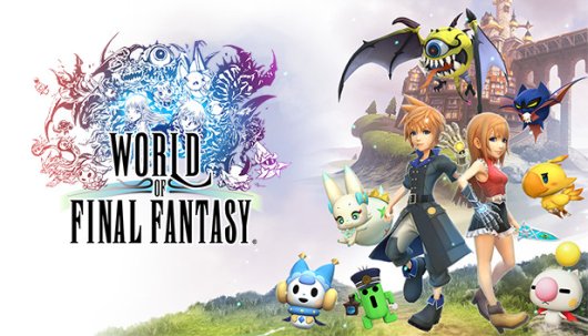 World of Final Fantasy - Game Poster