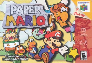 Paper Mario - Game Poster