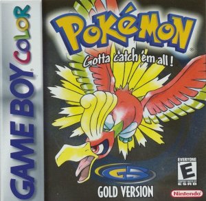 Pokémon Gold Version - Game Poster