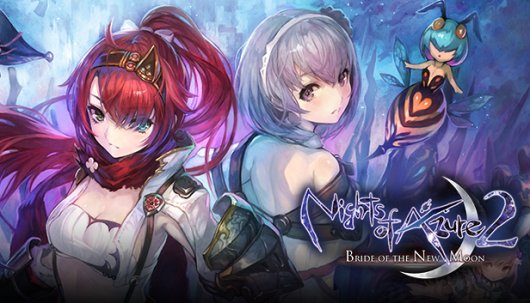 Nights of Azure 2: Bride of the New Moon - Game Poster