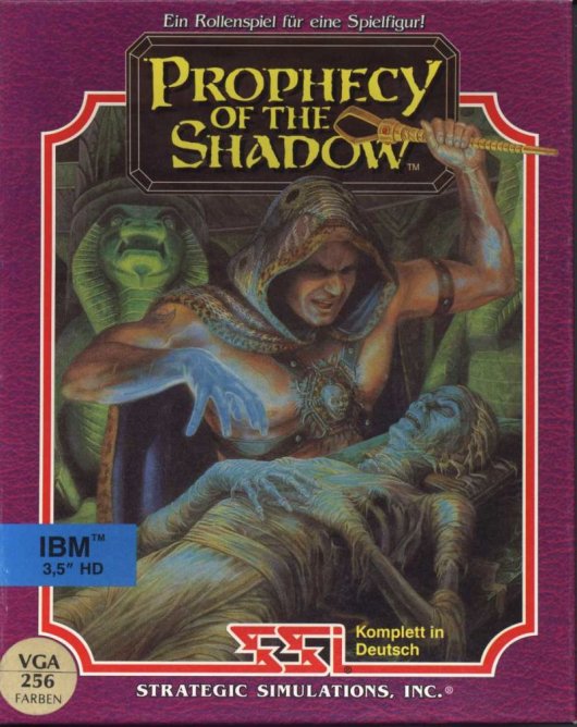 Prophecy of the Shadow - Game Poster