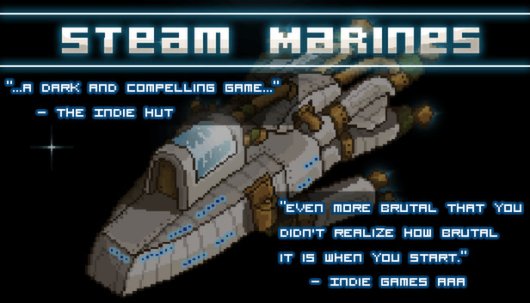 Steam Marines - Game Poster