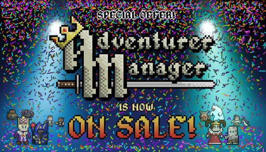 Adventurer Manager - Game Poster