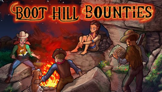 Boot Hill Bounties - Game Poster