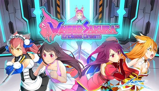 Winged Sakura: Endless Dream - Game Poster