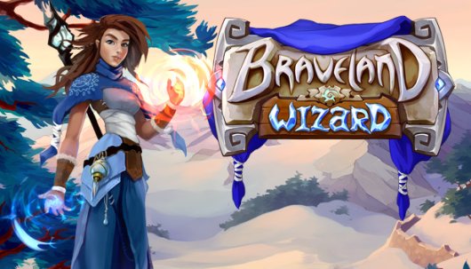 Braveland Wizard - Game Poster