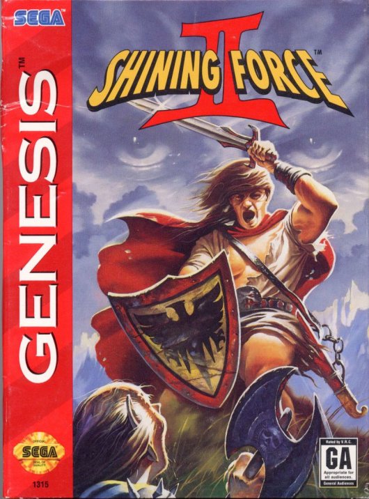 Shining Force II - Game Poster