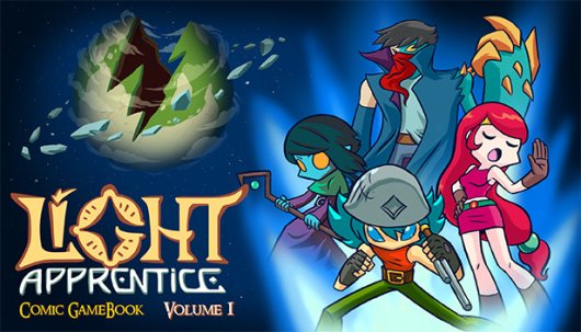 Light Apprentice - The Comic Book RPG - Game Poster