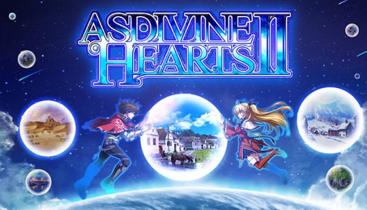 Asdivine Hearts II - Game Poster