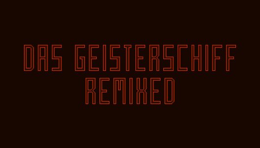 Das Geisterschiff - Game Poster