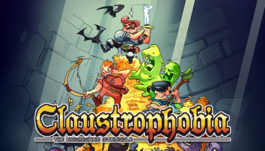 Claustrophobia: The Downward Struggle - Game Poster