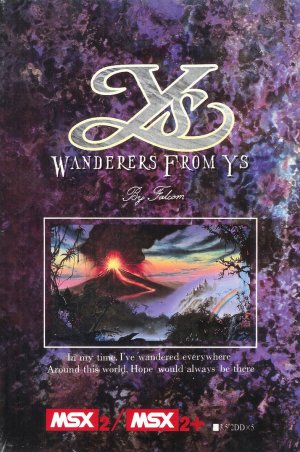 Ys III: Wanderers from Ys - Game Poster