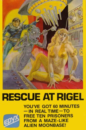StarQuest: Rescue at Rigel - Game Poster