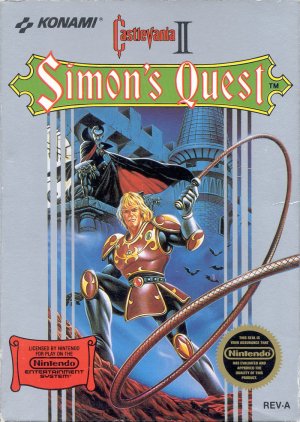 Castlevania II: Simon’s Quest - Game Poster