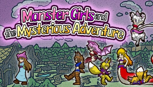 Monster Girls and the Mysterious Adventure - Game Poster