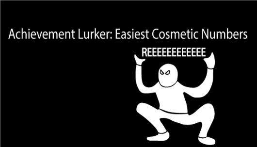 Achievement Lurker: Easiest Cosmetic Numbers - Game Poster