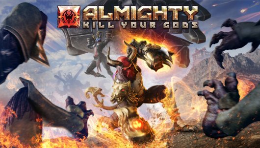 Almighty: Kill Your Gods - Game Poster