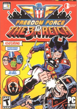 Freedom Force vs The 3rd Reich - Game Poster