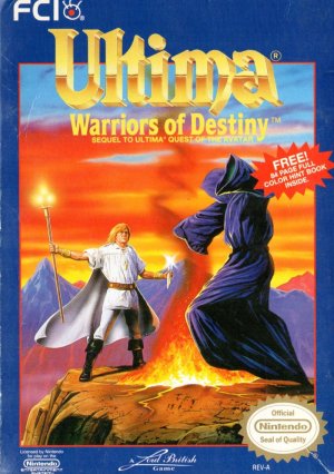 Ultima: Warriors of Destiny - Game Poster