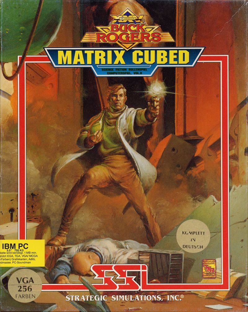 Buck Rogers Matrix Cubed (1992) RPG Gamers