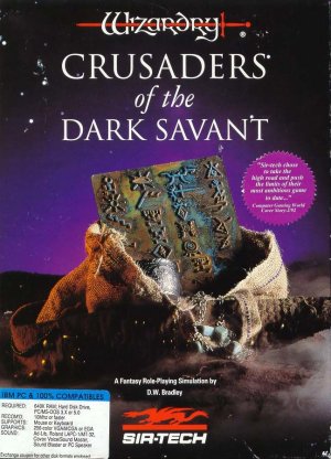 Wizardry: Crusaders of the Dark Savant - Game Poster