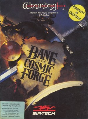 Wizardry: Bane of the Cosmic Forge - Game Poster