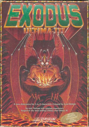 Exodus: Ultima III - Game Poster
