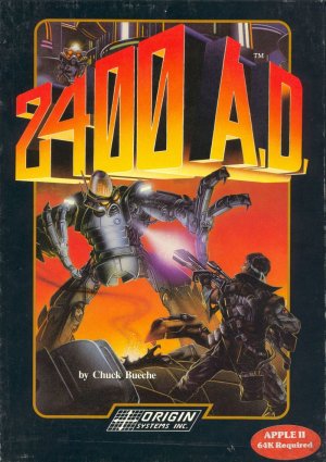 2400 A.D. - Game Poster