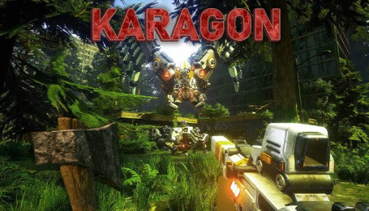 Karagon (Survival Robot Riding FPS) - Game Poster