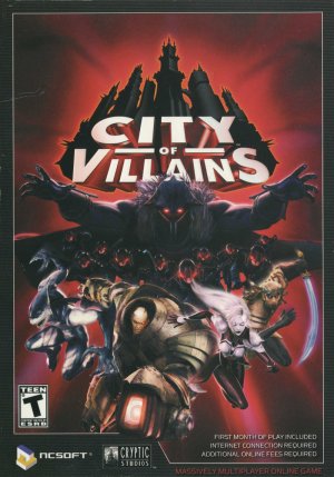 City of Villains - Game Poster