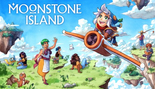 Moonstone Island - Game Poster