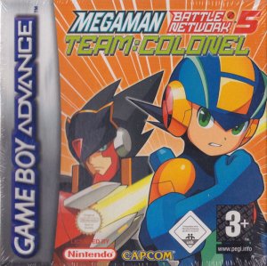 Mega Man Battle Network 5: Team Colonel - Game Poster