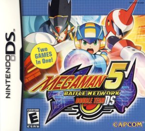 Mega Man Battle Network 5: Double Team DS - Game Poster