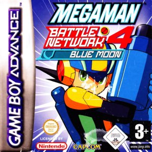 Mega Man Battle Network 4: Blue Moon - Game Poster