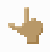 Hand icon